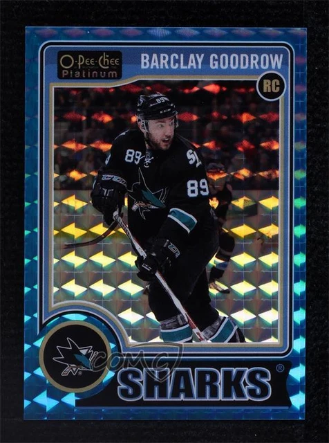 2014-15 O-Pee-Chee Platinum Blue Cubes /65 Barclay Goodrow #172 Rookie RC