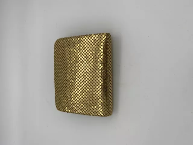 Y & S Original Gold Mesh Change Purse