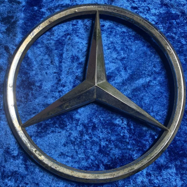 Oldtimer Mercedes Stern vergoldet, 145mm