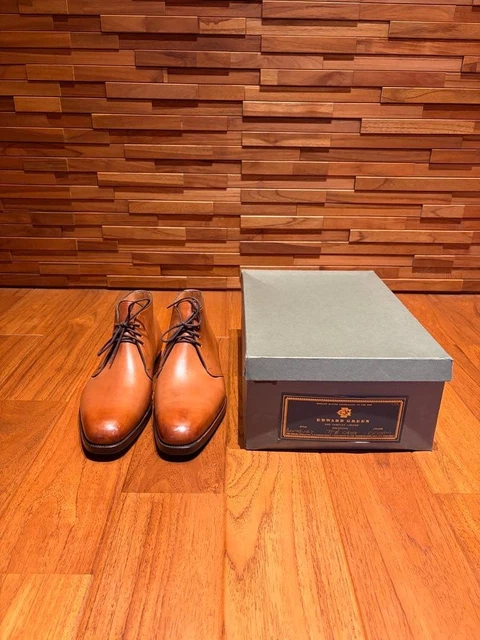 [EXCELLENT CONDITION] EDWARD GREEN Banbury Chukka Boots #1023 £685.21 ...