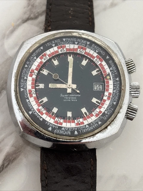 Ancienne Montre Mécanique Mardor – Ref 11018J – Montre Bracelet Unisexe – Vintage