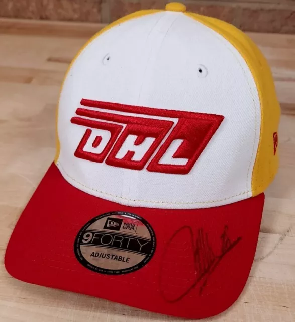 SIGNED Ryan Hunter-Reay #28 Indy DHL 50 Years New Era 9Forty Hat