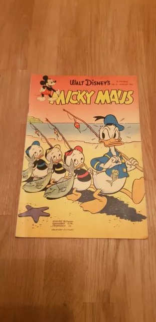 Micky Maus Heft Nr.8 von 1952 (Zustand 2) Original-Heft