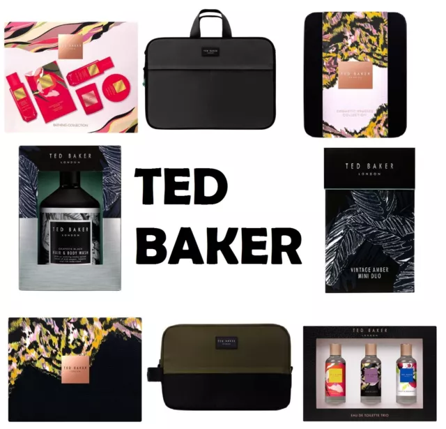 TED BAKER GIFT SETS body spray body lotion soap bath fizzer