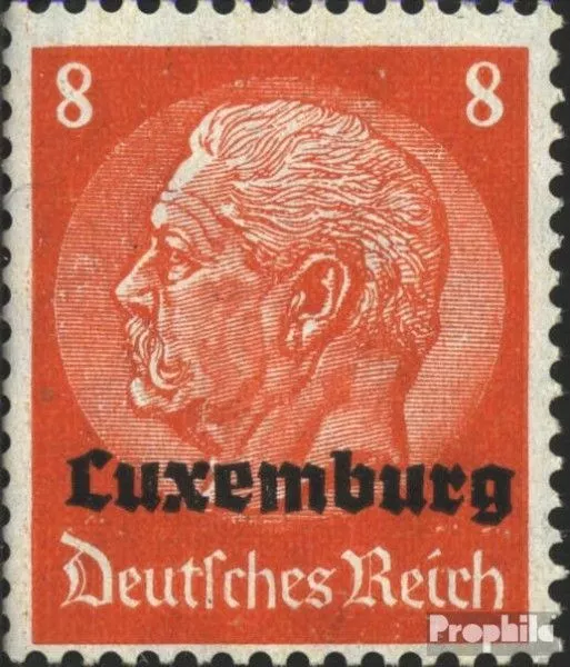 Luxemburg (Dt.Bes.2.WK.) 5 postfrisch 1940 Hindenburg