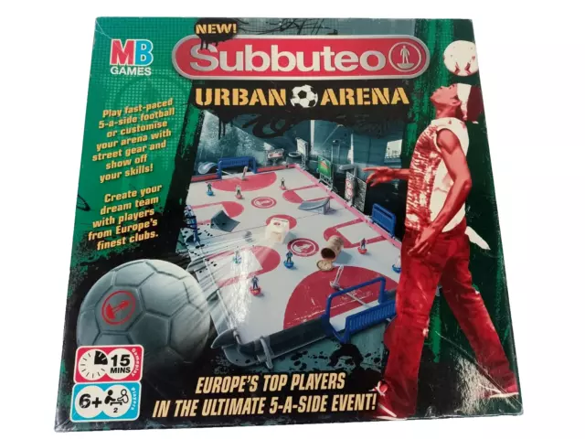 Subbuteo Urban Arena Football Game Dream Team Tabletop Hasbro 2005 Boxed Manual