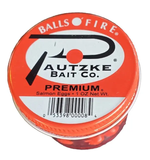 PAUTZKE BAIT BALLS Of Fire Salmon Eggs Fish Bait RED PREMIUM