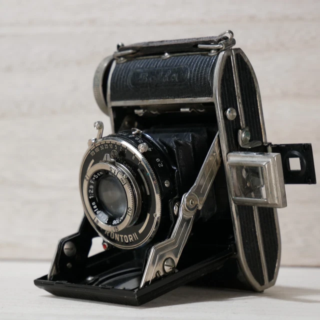 Prontor 2 VINTAGE BALDA PRONTOR II Folding Camera Mini WTriopan 50MM F2.9 Lens ...
