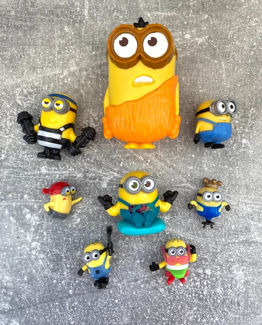Minions McDonald’s Despicable Me Happy Meal and Minifigure Bundle