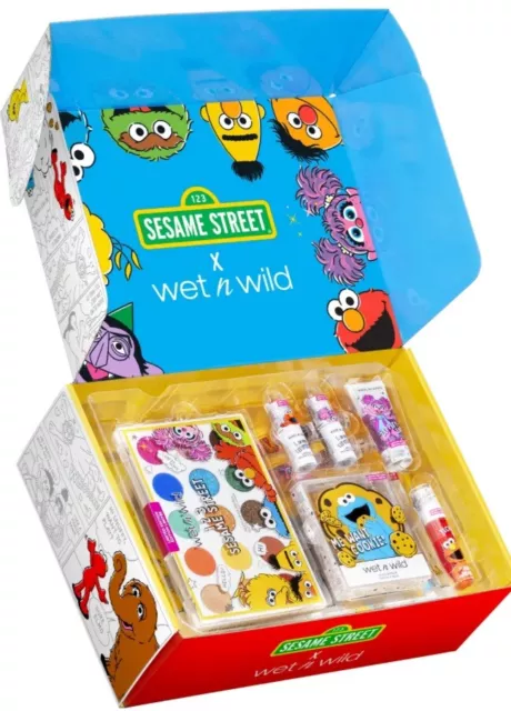 Wet n Wild Sesame Street Limited Edition PR Box Makeup Collection: New