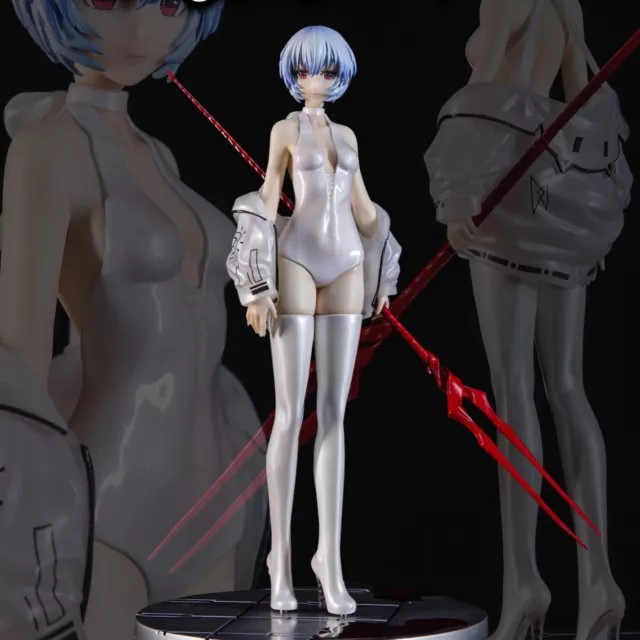 Anime NEON GENESIS EVANGELION EVA Ayanami Rei PVC Figure Model Toy Gift 24CM