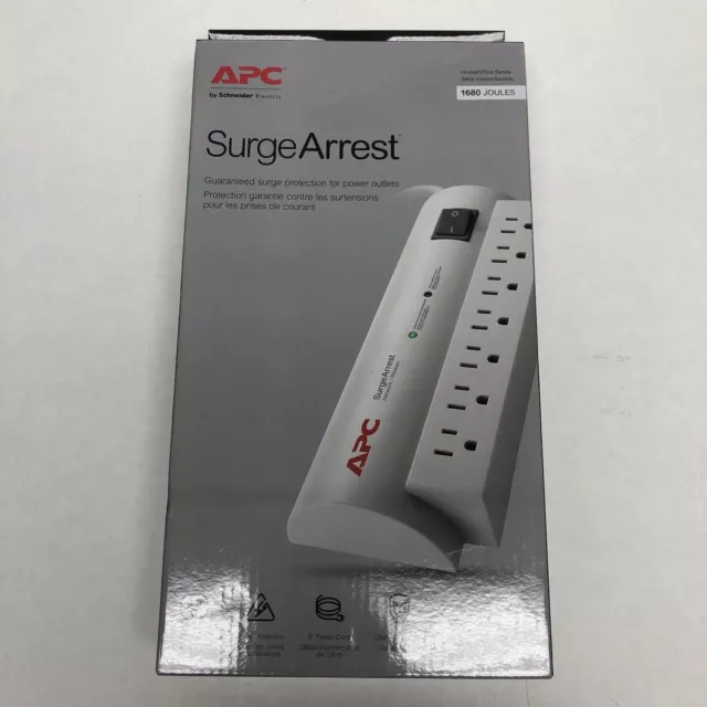 APC NET7 SurgeArrest 7-Outlet Power Strip/Surge Protector