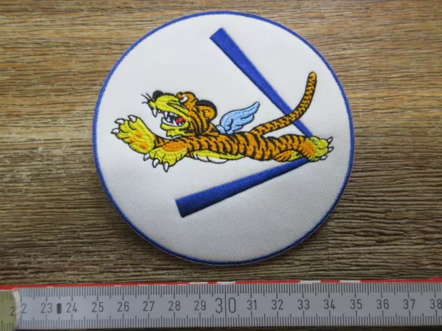Aufnäher US Army Flying Tigers AVG 1942 USAAF Airborne WWII Nose Art Patch