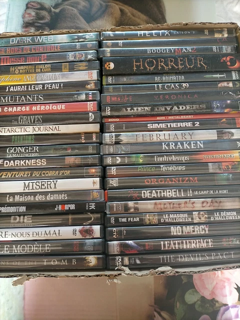 lot  42 dvd horreur