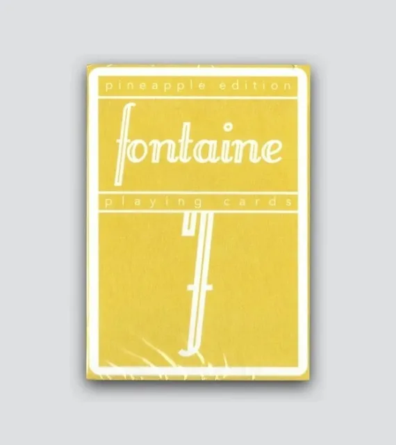Fontaine Pineapple Playing Cards