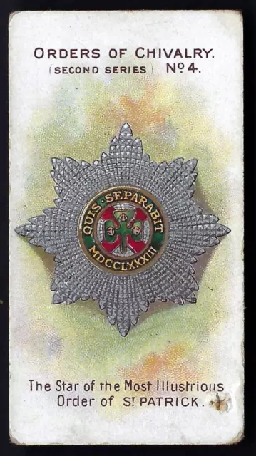 Taddy - Orders Of Chivalry, Second - #4 The Star Of The Order Of St Patrick