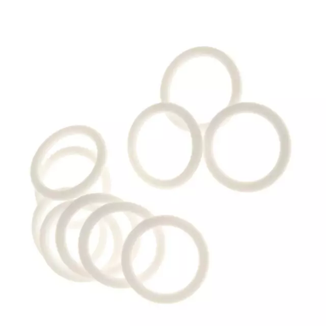Silicone Keychain Dummy Rings 10 Pieces for