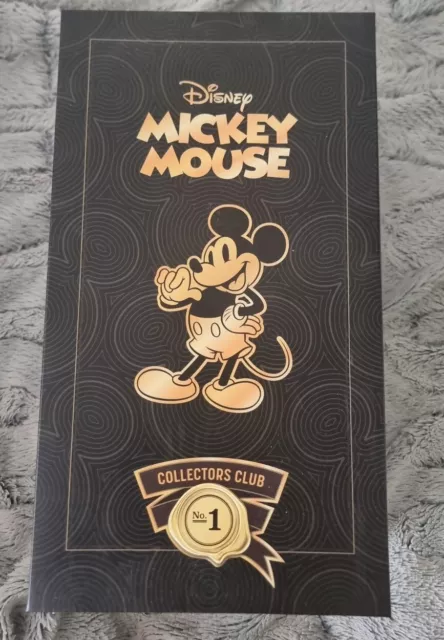 Simba Disney Mickey Mouse Gold Collectors Club No.1  Limitierte Plüschfigur