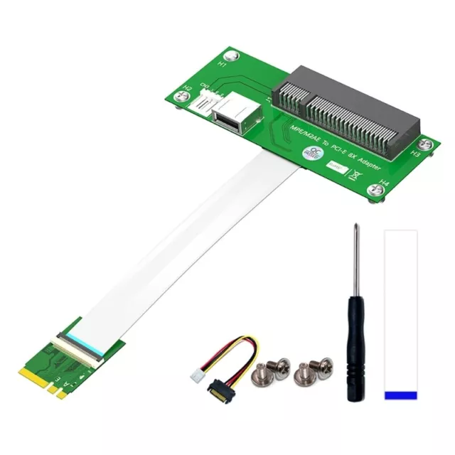 Mini PCIE to PCIEx8 Adapter Cable, Mini PCIE to PCIExpress 8x Extender USB2.0