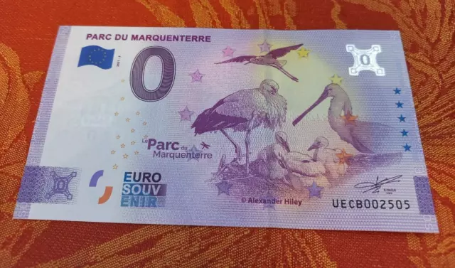 Billet Touristique  0 Euro Parc Du Marquenterre  Anniversary 2021-3 Épuisé