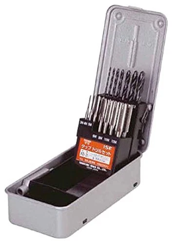 Ishihashi HTD-21 Hand Taps and Drills Set of 21 Pieces From Japan with Tracking