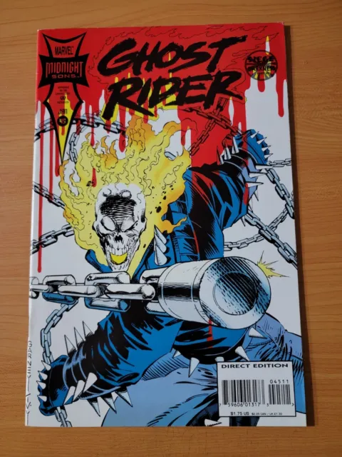 Ghost Rider #45 Direct Market Edition ~ NEAR MINT NM ~ 1994 Marvel Comics