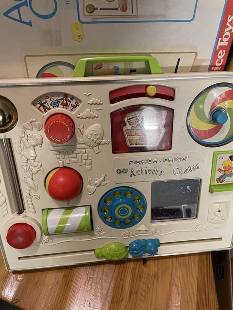 Tableau D'activités Vintage Fisher Price 1973 - Jeu éducatif - Bon état