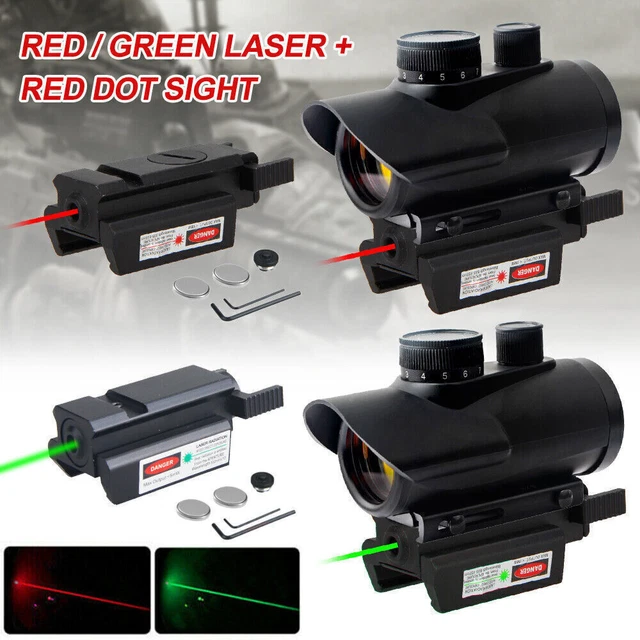 HOLOGRAPHIC RED DOT Reflex Optic Sight Scope Airsoft Picatinny Rail