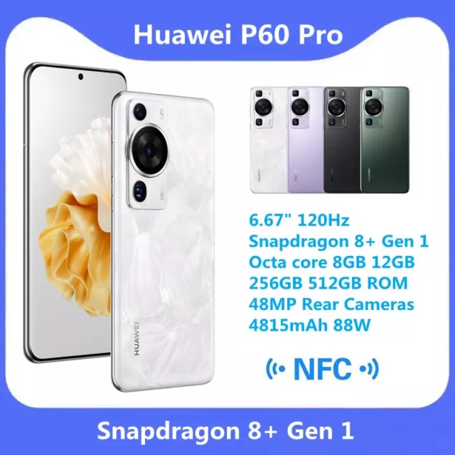 Huawei P60 Pro 12/512GB DualSIM 6.67 GLOBAL VERSION Snapdragon8+Gen1 48MP  CNSHIP