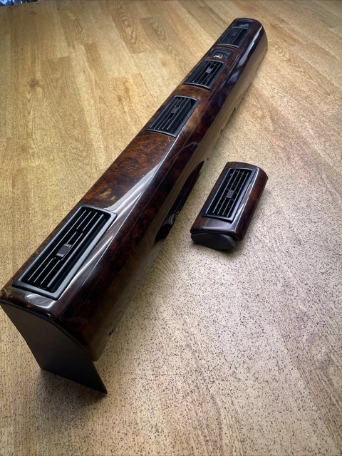 RANGE ROVER CLASSIC Wood Dashboard Front Panel With Vents, Clock and ...