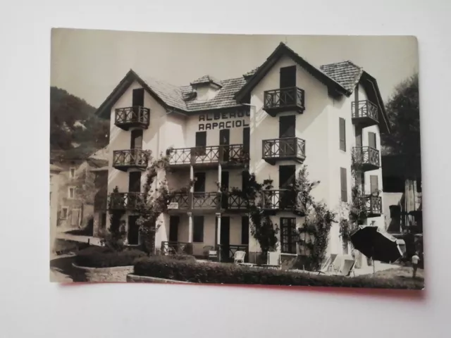 Cartolina S. Michele di Morfasso - Albergo Rapacioli -Piacenza Viaggiata 1962