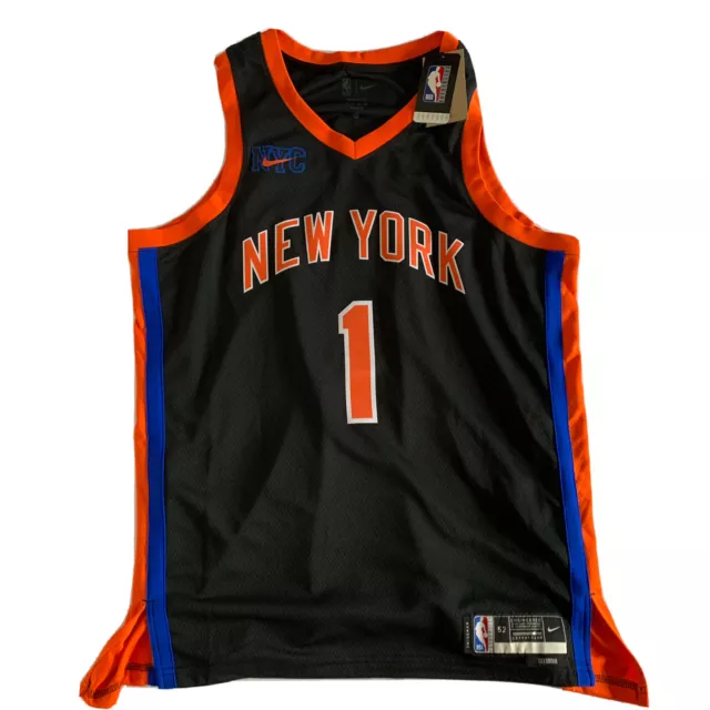 Obi Toppin New York Knicks Nike 2021/22 Swingman Jersey - City Edition -  Black