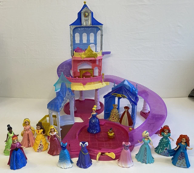 Disney glitter hot sale glider castle
