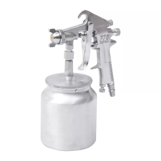 Air Compressor Paint Spray Gun Kit 2.5-4.0mm Nozzle Gravity Feed Sprayer  Car DIY