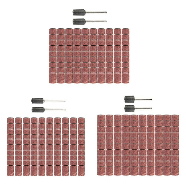 Juego de anillos de lijado de alto rendimiento 102 piezas ideales para talla de ámbar y raíz