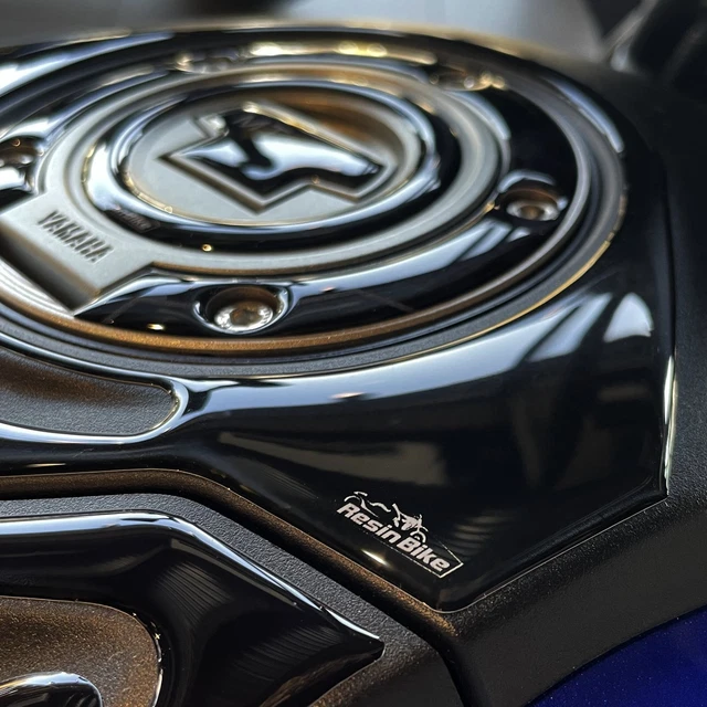 Adhésif 3D Engrenage Bouchon pour Réservoir Compatible Avec Moto YAMAHA MT 07