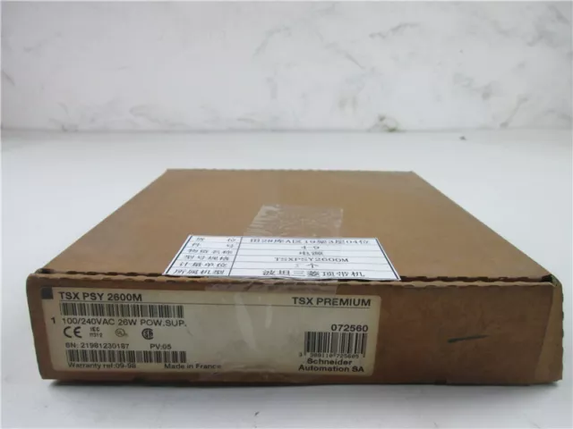 NEW IN BOX for TSXPSY2600M Modicon Power Supply 2