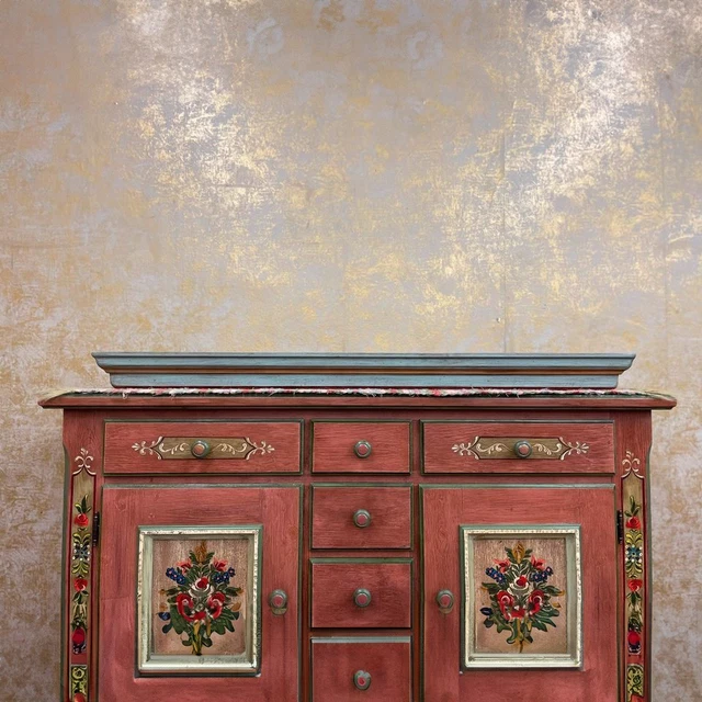 Miroir ovale marron en plastique vintage Tiger, années 80 - France