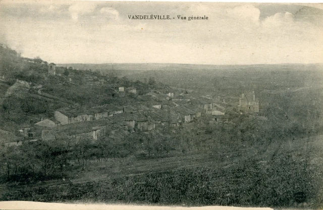 *36815 cpa Vandeléville - vue générale