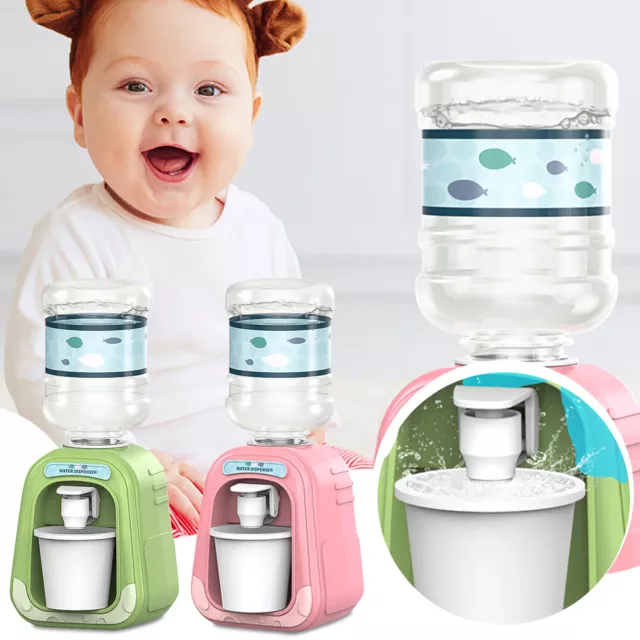 250ML Mini Water Dispenser Toy Kids Gift Water Juice Milk Drinking Simulation