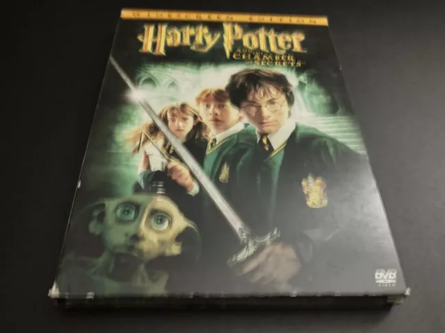 Harry Potter And The Chamber Of Misterios Pantalla Ancha DVD LN Ideal Cond Disco
