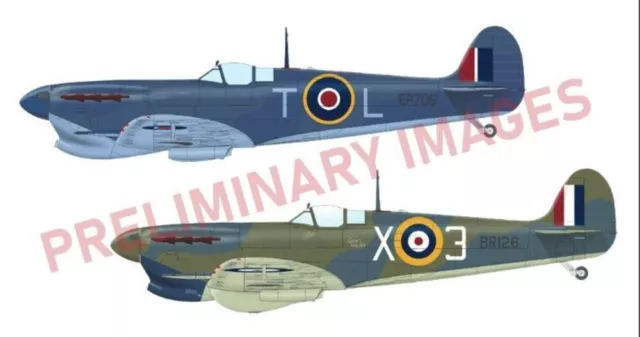 Eduard Plastic Kits 1:48 11172 SPITFIRE STORY: MALTA DUAL COMBO 1/48 Limited edi