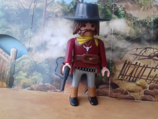 PLAYMOBIL Western - Le cow boy du Drug-Store (DS)