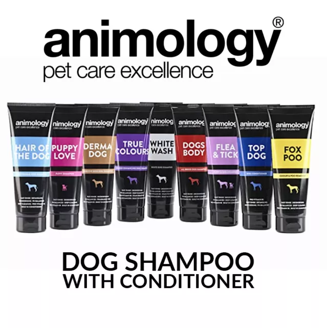 Animology Dog Shampoo With Conditioner Pro-Vitamin B5 | Easy Rinse & Deodorising