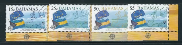 BAHAMAS 2005 50th ANN of EUROPEAN PHILATELIC CO-OPERATION (Sc 1150-3) XF MNH