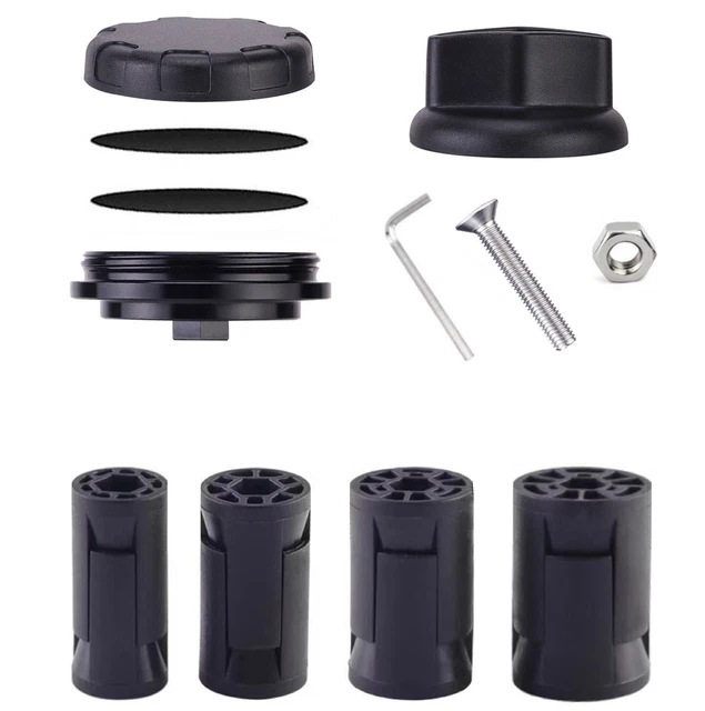 Kit De Modification Verrouillage à Distance Pour Fourche Manitou M30 Markhor/Mache - En Alliage D'aluminium Noir