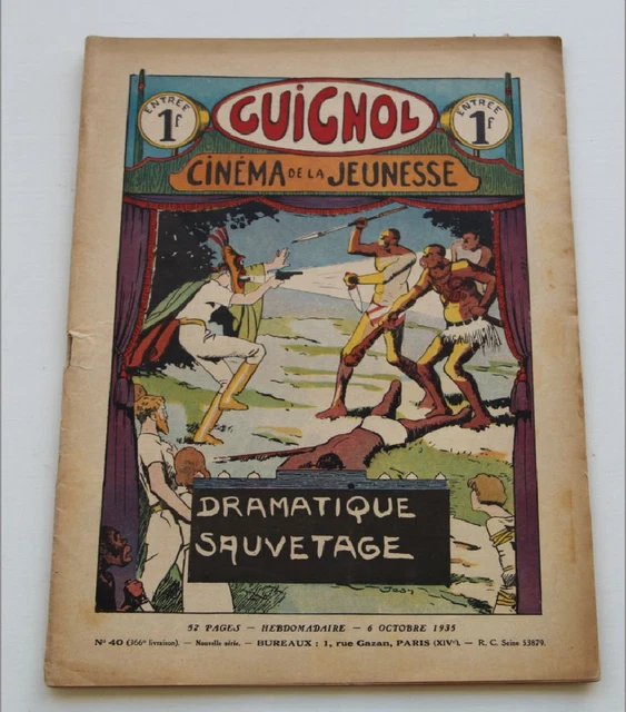 Guignol au Foyer. Rare et très amusant jeu de société, vers - Lot 121