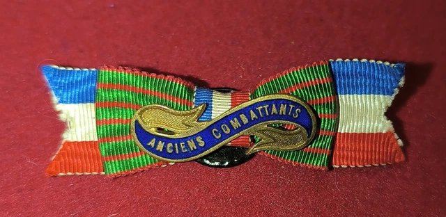 INSIGNE BOUTONNIÈRE INDOCHINE 1° DDTT TRANSMISSIONS ARMEE VIETNAMIENNE