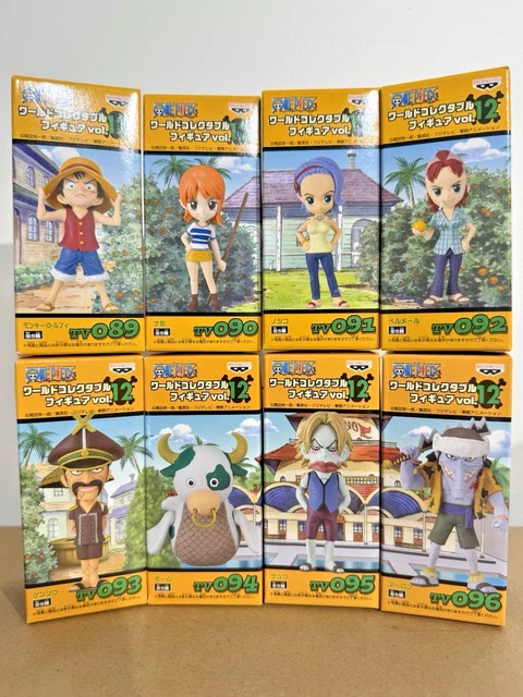 Set Complet Banpresto One Piece WCF Kagayaki Vol.1 & 2 – Figurines World Collectable – Neufs Sous Blister