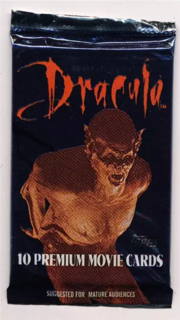 1992 Topps Dracula (Movie) Trading Card Pack